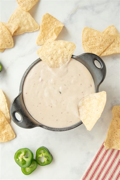 Copycat Chipotle Queso Blanco - Culinary Ginger