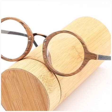 MOO Men’s Wooden Eyeglasses Frame HD047 | Wooden eyeglass frames ...