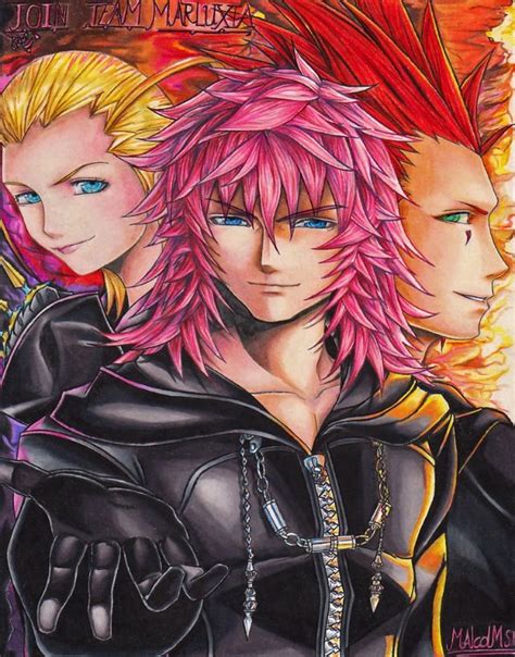 Join Team Marluxia by ProcerDeCrepusculum | Kingdom hearts, Axel ...