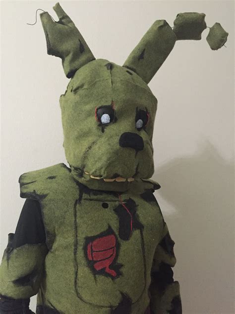 Five Nights at Freddy's (FNAF) Springtrap costume I made this year for ...