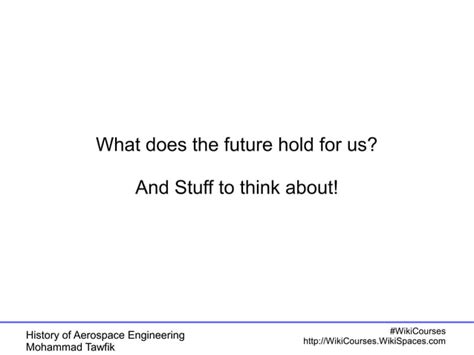 Brief history of Aerospace Engineering | PPT