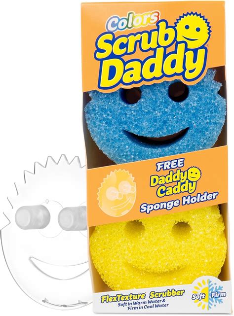 Amazon.com: Scrub Daddy-The Original Scrub Daddy - FlexTexture Sponge ...