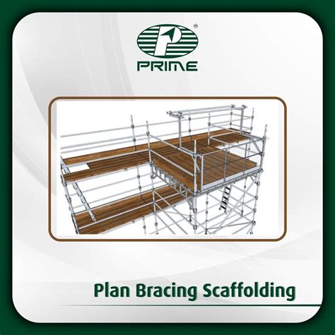 Standard Stainless Steel Plan Bracing Scaffolding at best price in Mumbai