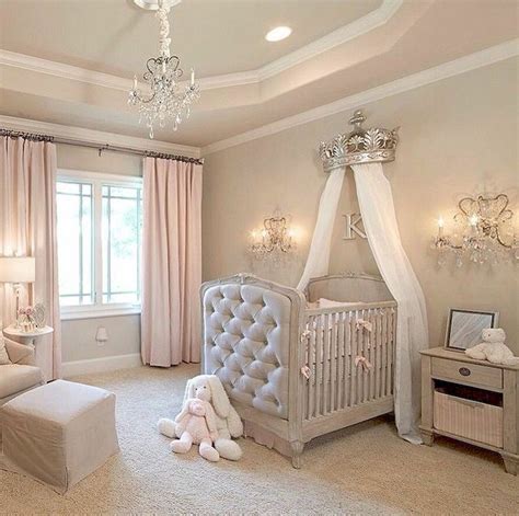 50 Cute Baby Nursery Ideas for Your Little Princes | Baby girl nursery ...