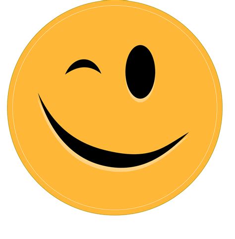 Download Smiley, Wink, Emoticon. Royalty-Free Vector Graphic - Pixabay