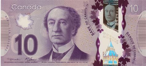 Canada 10 Dollar Polymer Note 2013|World Banknotes & Coins Pictures ...