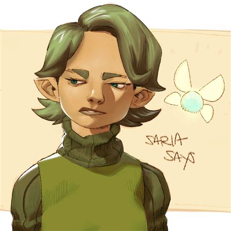 Saria Says by MisterJ-ckson on Newgrounds