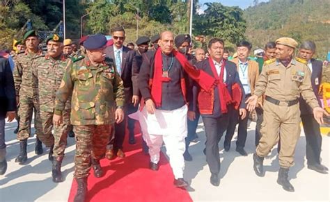 "BRO is Bro": Defence Minister Rajnath Singh, in Arunachal, Has A ...