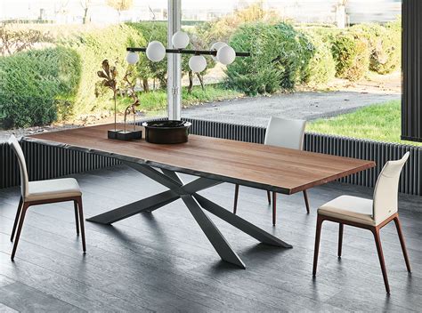 Spyder Wood Modern Dining Table by Cattelan Italia - MIG Furniture