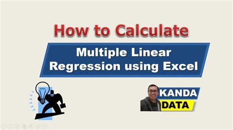 How to Calculate a Multiple Linear Regression using Excel - KANDA DATA