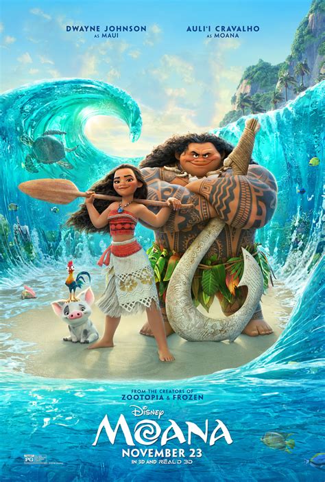 New Poster For Disney's Moana - blackfilm.com/read | blackfilm.com/read