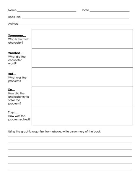 Writing A Book Outline Template