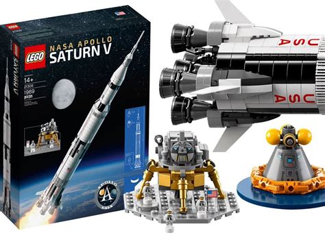 LEGO NASA Apollo Saturn V - 21309 – Display Frames for Lego Minifigures