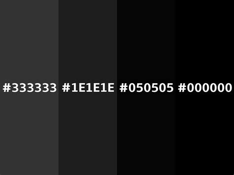 Dark charcoal color (Hex 333333)