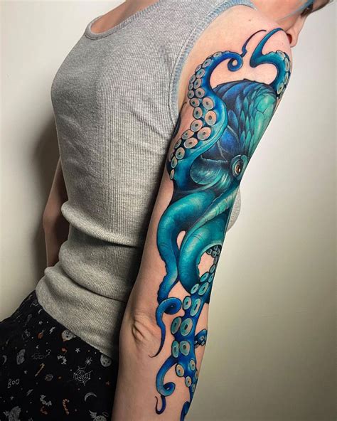 Neo-Traditional Octopus | Best Tattoo Ideas For Men & Women