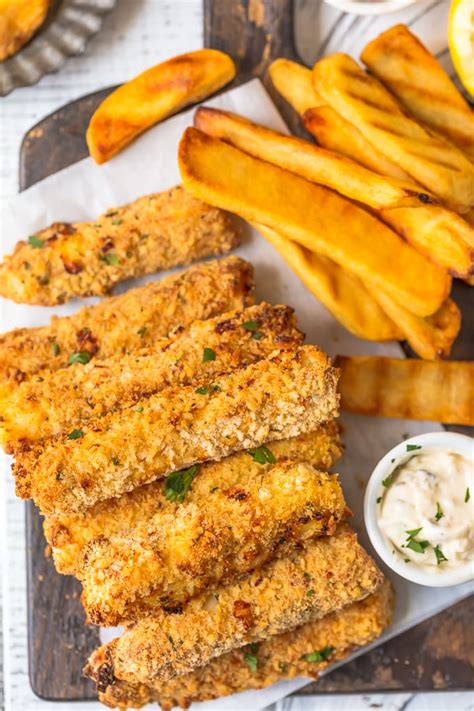 Fish Sticks Recipe (Crispy Baked Fish Sticks) - VIDEO!!!