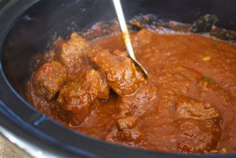 Slow Cooker Beef Madras Curry - Tales From The Kitchen Shed