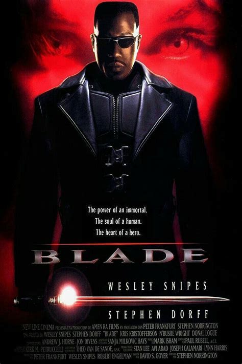 Blade (1998) | Best vampire movies, Blade movie, Vampire movies