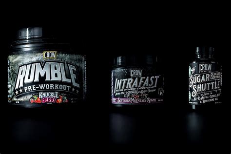 Newcomer Crow Nutrition starts with Rumble, Intrafast and Sugar Shuttle