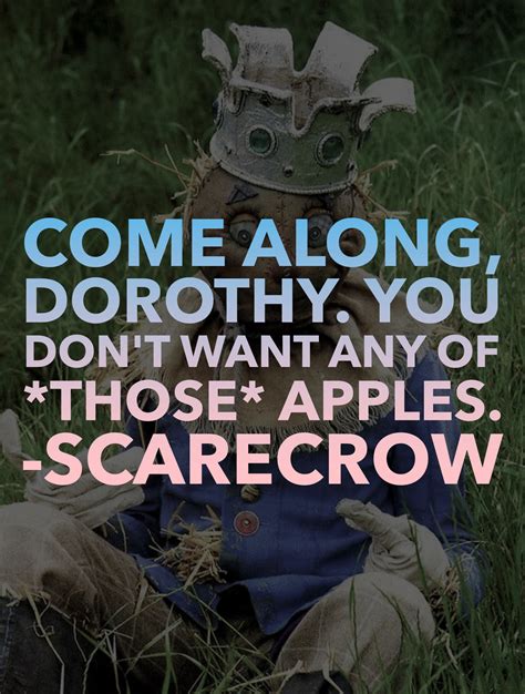 movie character quote • scarecrow // wizard of oz | Movie character ...