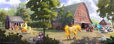 Pokemon Farm by DaniellePowers on DeviantArt