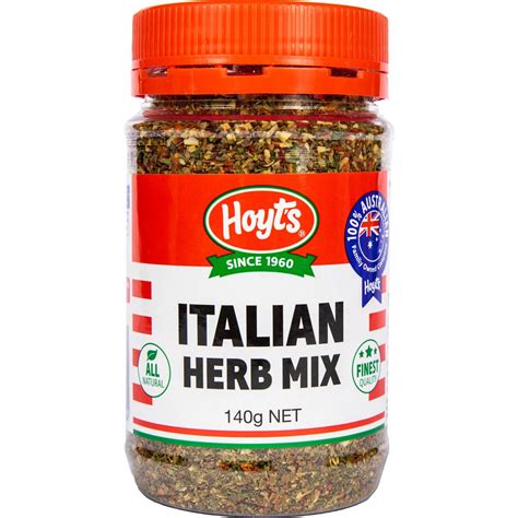 Calories in Hoyts Italian Herb Mix calcount