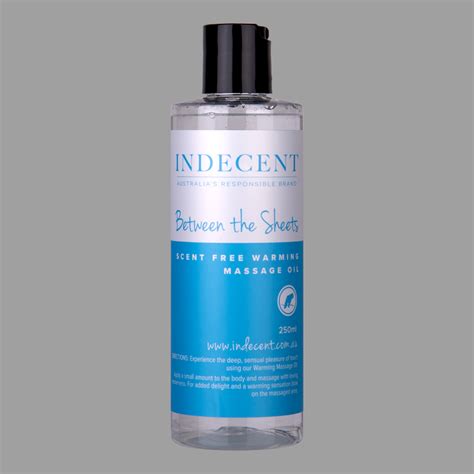 Scent Free Warming Massage Oil - Indecent