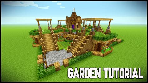 Pretty Minecraft Garden Ideas