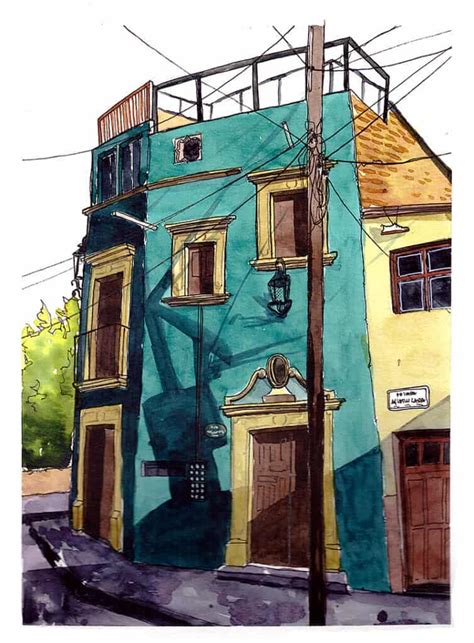 10 Tips for Urban Sketching Buildings