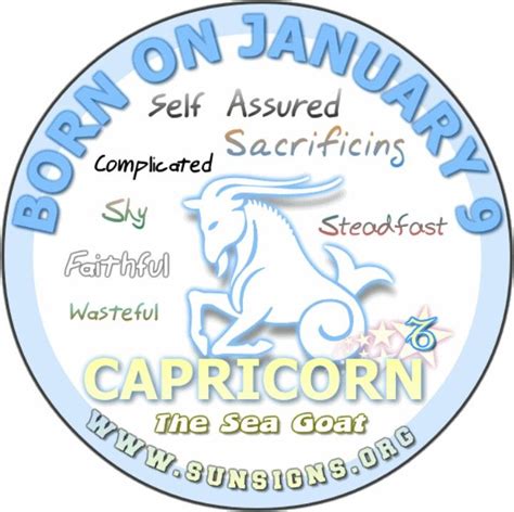 January 9 | Birthday horoscope, Capricorn birthday, Birthday quotes for me