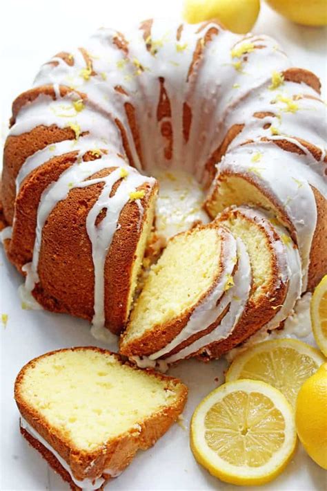 Lemon Pound Cake Recipe (Ultimate Lemon Cake Recipe) | Receta | Tortas ...