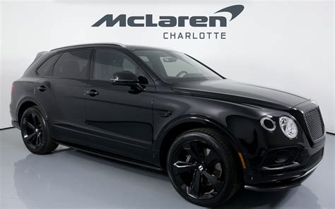 Used 2018 Bentley Bentayga Black Edition For Sale ($184,456) | McLaren ...