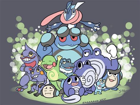 Frog Pokemon by BadProblems on DeviantArt