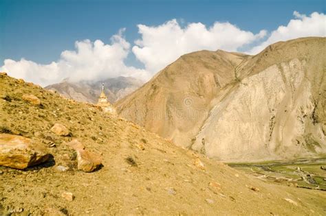 Mountain range in Nepal stock image. Image of nepal, rocks - 82356925