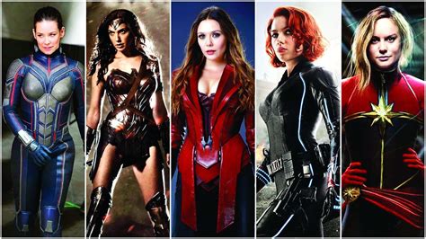 From Wonder Woman to The Wasp: How female superheroes pack a punch