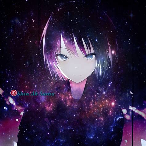 Cute Kawaii Anime Girl Galaxy