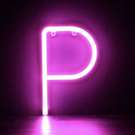 dSzhhu8U | Neon letter lights, Pink neon lights, Light letters