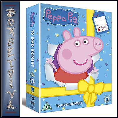 PEPPA PIG - GIFT BOX - 10 DVDS **** BRAND NEW DVD BOXSET*** | eBay