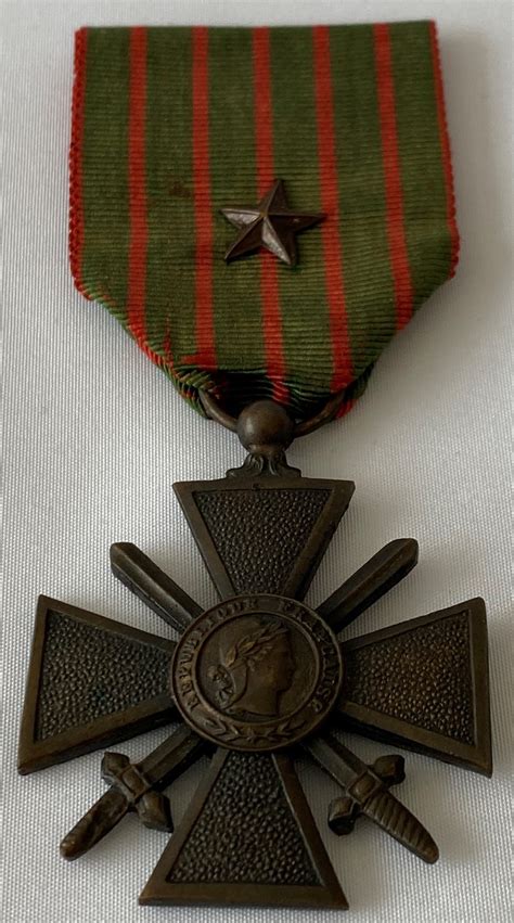 WW1 French Croix De Guerre Medal | Time Militaria