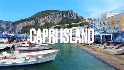 CAPRI - 🇮🇹 ITALY [4K] Fantastic Walking Tour and Ferry || Part 01 - YouTube