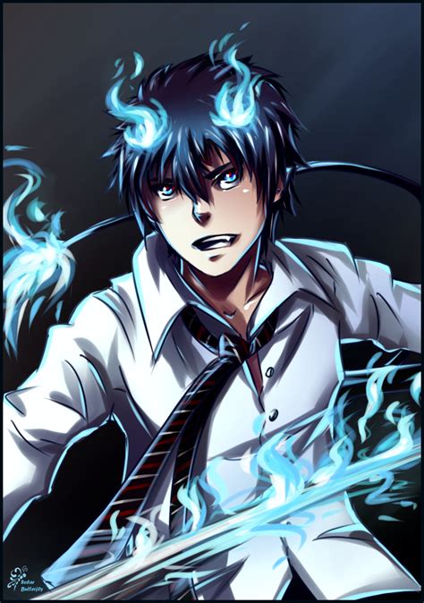 Rin Okumura - Ao no Exorcist / Blue Exorcist | Blue exorcist anime, Ao ...