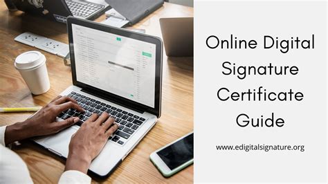 Online Digital Signature Certificate Guide - digitalsignature.org