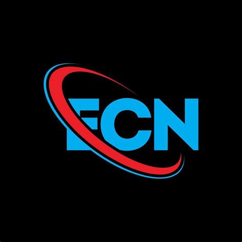 ECN logo. ECN letter. ECN letter logo design. Initials ECN logo linked ...