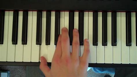 How To Play a G6 Chord on Piano - YouTube