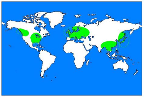 Freshwater Map Of The World - Map