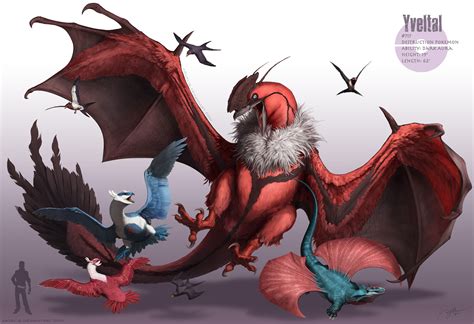 Yveltal | Pokémon | Pokemon, Pokemon realistic, Pokemon art