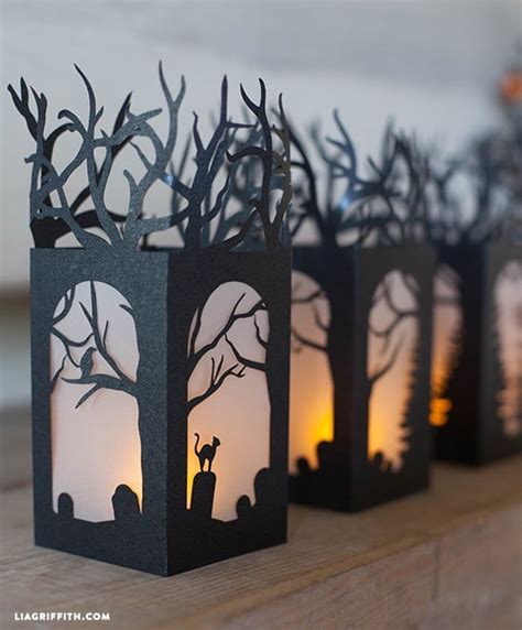 DIY Paper Lanterns for Halloween