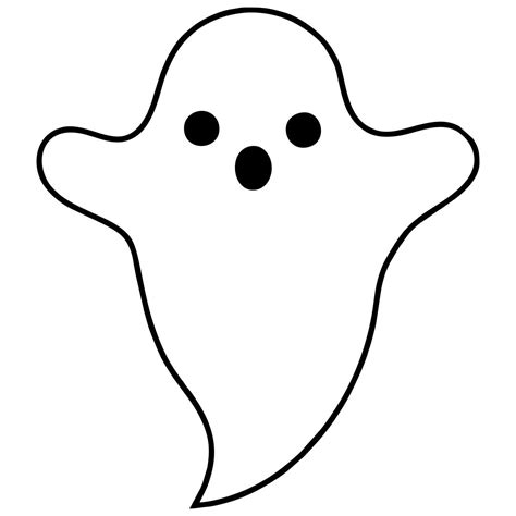 Free Ghost Printables - 5 Options | Halloween templates, Halloween ...