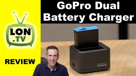 GoPro Dual Battery Charger with Battery Review for Hero 9 and 10 - YouTube