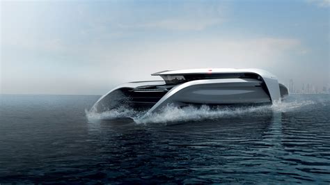 Hydrofoil Catamaran Yacht - Merryheyn